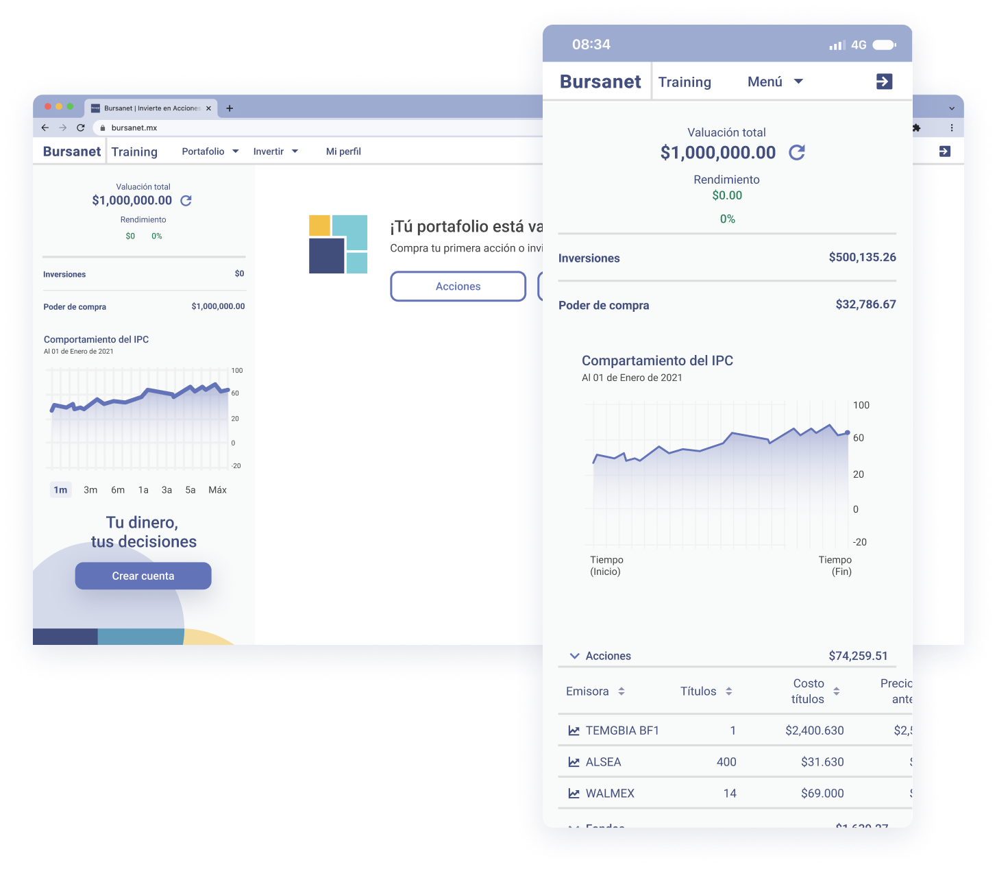 Alerta mobile de trading Alerta mobile de trading en Bursanet